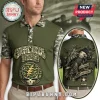 Green digital camo Grateful Dead polo! 