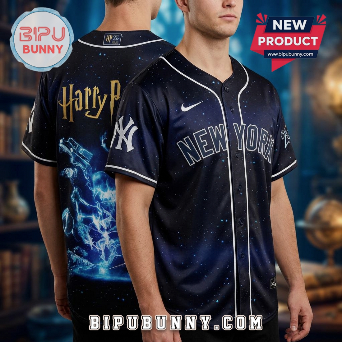 Harry Potter 25th Anniversary MLB Team Graphic Jersey Harry Potter 25th Anniversary MLB Team Graphic Jersey