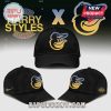 Black cap with retro bird graphic, 'Harry Styles Together' text! Blue, yellow, and white design on cotton twill.!