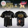Black Astros baseball jersey with Harry Styles design!