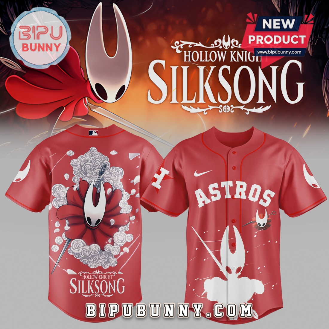 Hollow Knight Silksong MLB Teams Baseball Jersey – Limited Edition Hollow Knight Silksong MLB Teams Baseball Jersey – Limited Edition