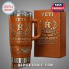 Orange Yeti mug and box for Houston Astros 64th Anniversary 1962-2026 with baseball hat and stadium design.!