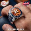 Houston Astros Space City Select ring on a finger, featuring the team logo and colors.!