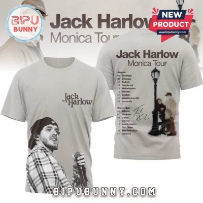 Jack Harlow Monica Tour Concert Dates Premium 3D Graphic T-Shirt