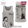 Gray tank top, Jack Harlow Monica Tour design! Cities, dates listed! Harlow image!