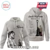 Jack Harlow hoodie: White with 'Jack Harlow Monica Tour' text and tour dates!