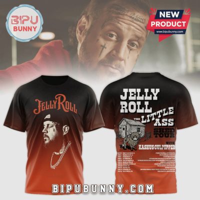 Jelly Roll Little Ass Shed Tour With Kashus Culpepper Graphic T-Shirt