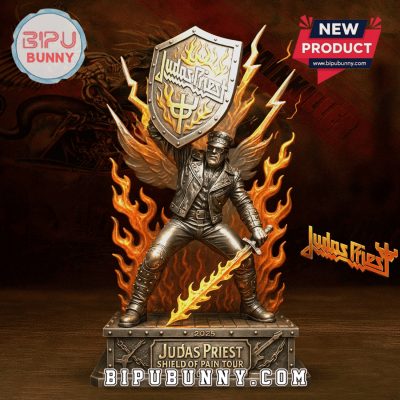 Judas Priest Shield of Pain Tour 2025 Premium Statue Figurine