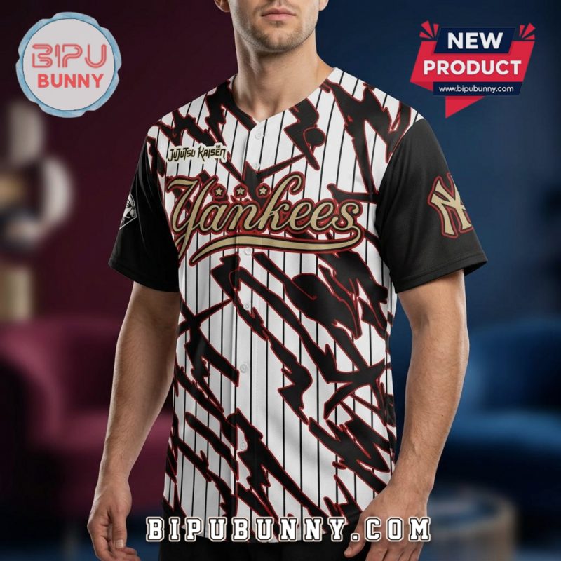 Jujutsu Kaisen MLB Teams 2026 Inspired Baseball Jersey Jujutsu Kaisen MLB Teams 2026 Inspired Baseball Jersey