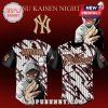 Jujutsu Kaisen baseball jersey with Itadori and Yankees designs.!