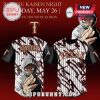 Jujutsu Kaisen Night baseball jersey with Itadori design and Texas graphic!
