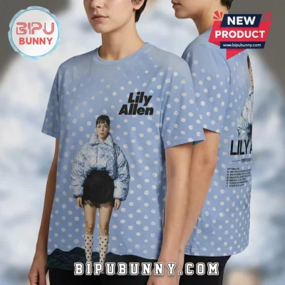 Lily Allen West End Girl Tour 2026 Concert Merchandise 3D T-Shirt