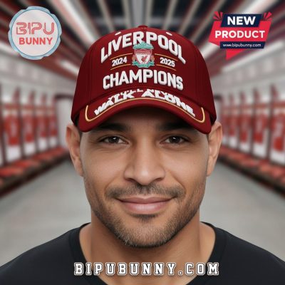 Liverpool Champions 2024-2025 – You’ll Never Walk Alone – Baseball Cap