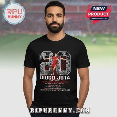 Liverpool Diogo Jota 20 Thank You Memories Football Graphic Premium T-Shirt