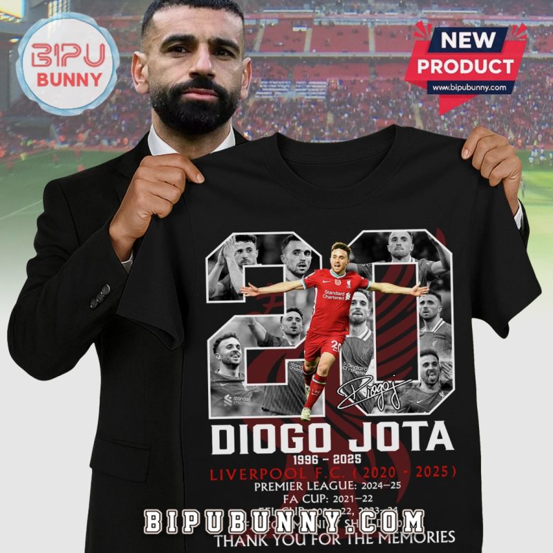 Liverpool Diogo Jota 20 Thank You Memories Football Graphic Premium T-Shirt Liverpool Diogo Jota 20 Thank You Memories Football Graphic Premium T-Shirt