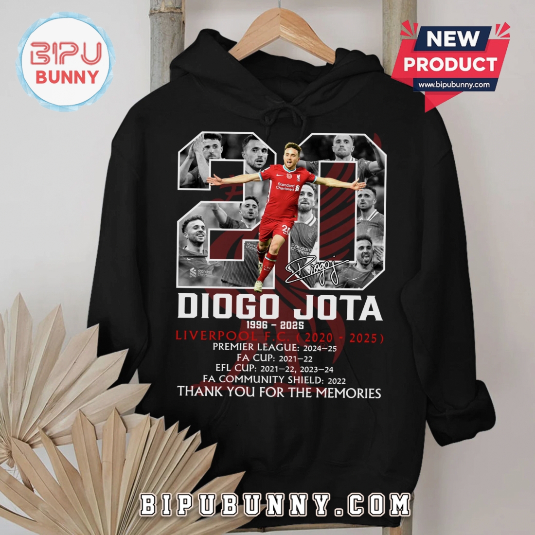 Liverpool Diogo Jota 20 Thank You Memories Football Graphic Premium T-Shirt Liverpool Diogo Jota 20 Thank You Memories Football Graphic Premium T-Shirt