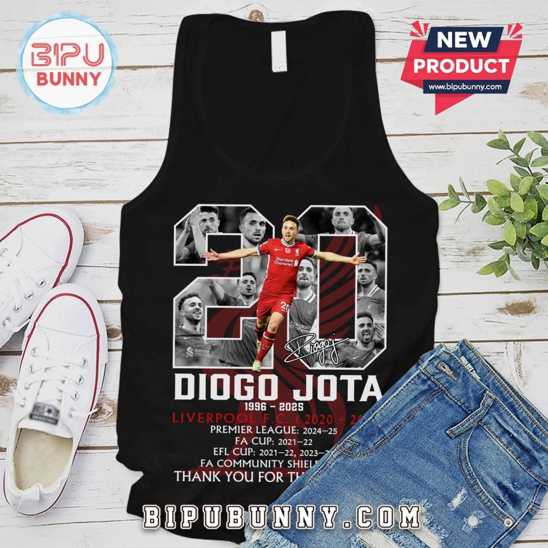 Liverpool Diogo Jota 20 Thank You Memories Football Graphic Premium T-Shirt Liverpool Diogo Jota 20 Thank You Memories Football Graphic Premium T-Shirt