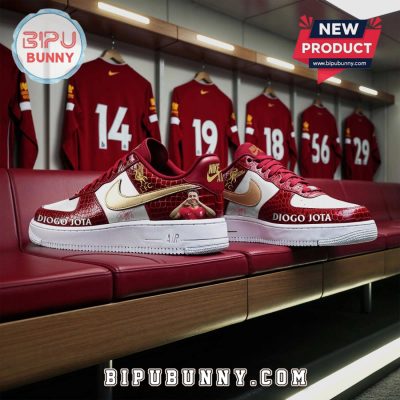 Liverpool Diogo Jota Limited Edition Personalized Premium Air Force 1