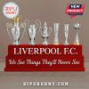 Liverpool F.C. design features trophy replicas numbered 20, 6, 8, 3, and 4.!