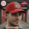 Red cap with Liverpool Football Club logo and 'Diogo' embroidery on the brim.!