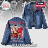 Diogo Jota Liverpool FC jean jacket features player images and 'You'll Never Walk Alone' text.!