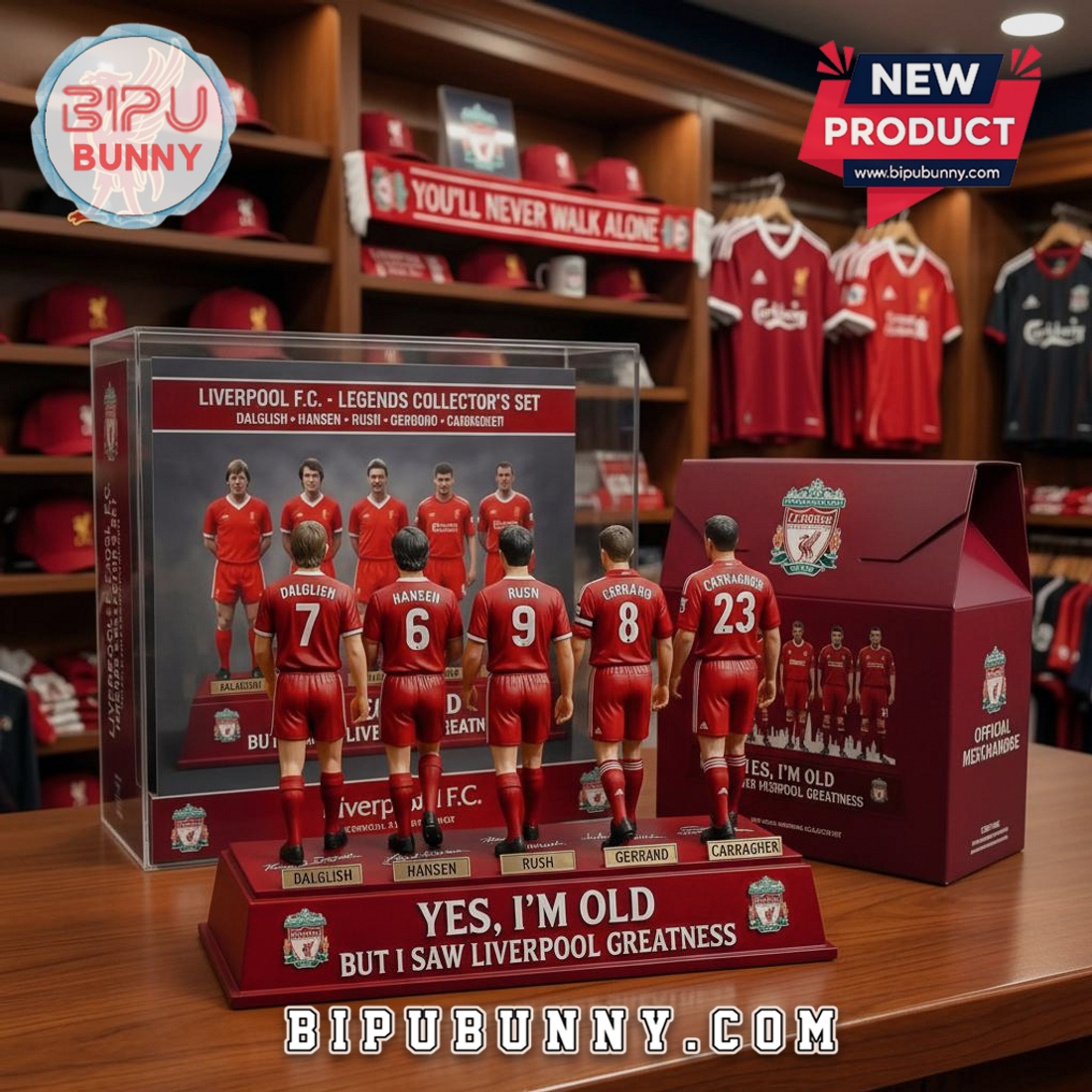 Liverpool FC Legends Collector’s Set – Commemorative Soccer Figures – Team Statue Liverpool FC Legends Collector’s Set – Commemorative Soccer Figures – Team Statue