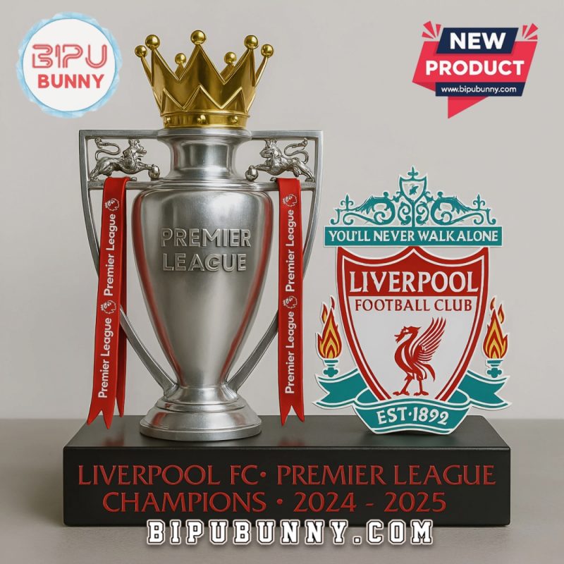 Liverpool FC Premier League Champions 2024-2025 Commemorative Figurine Liverpool FC Premier League Champions 2024-2025 Commemorative Figurine