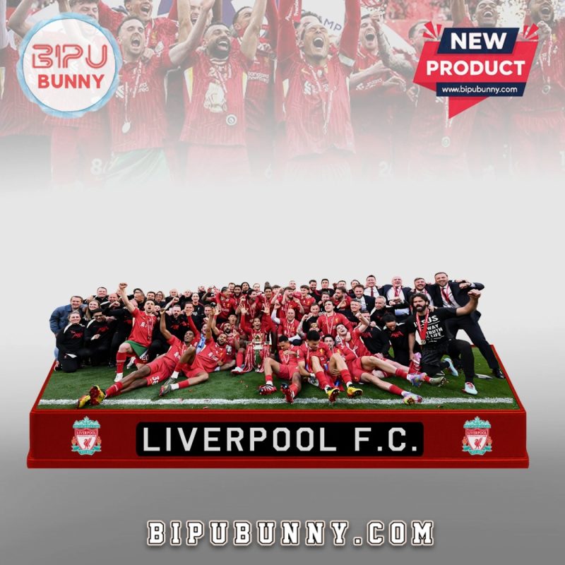 Liverpool FC Premier League Champions 3D Commemorative Display Stand Liverpool FC Premier League Champions 3D Commemorative Display Stand