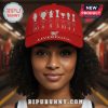 Red baseball cap with Liverpool FC logo, trophy icons, and win counts.!
