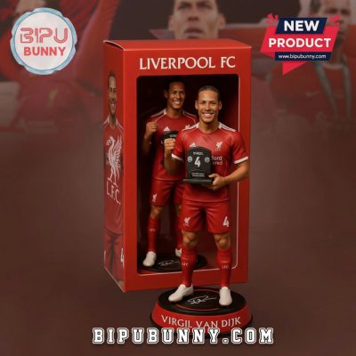Liverpool FC Virgil Van Dijk Champions Edition Commemorative Figurine