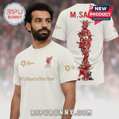Liverpool Salah PFA Player of the Year 2025 Shirt