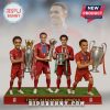 Trent Alexander-Arnold figure. Features Liverpool soccer player holding multiple trophies and wearing medals.!