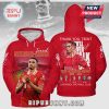Red Trent Alexander-Arnold Hoodie! Text: THANK YOU, TRENT, YOU'LL NEVER WALK ALONE; LIVERPOOL FOOTBALL CLUB! Limited Edition!