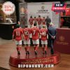 Red Manchester United figurine featuring Giggs, Rooney, Ronaldo, Scholes, and Ferguson with the text: YES, I'M OLD BUT I SAW!