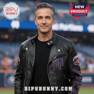 Mets Greatness NY Baseball Team 1986 World Series Champions Leather Jacket