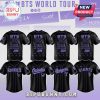BTS MLB jerseys! Black jerseys with purple accents featuring BTS members names and MLB team logos!