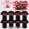 BTS World Tour 2026 baseball jersey featuring BTS members and MLB team options!