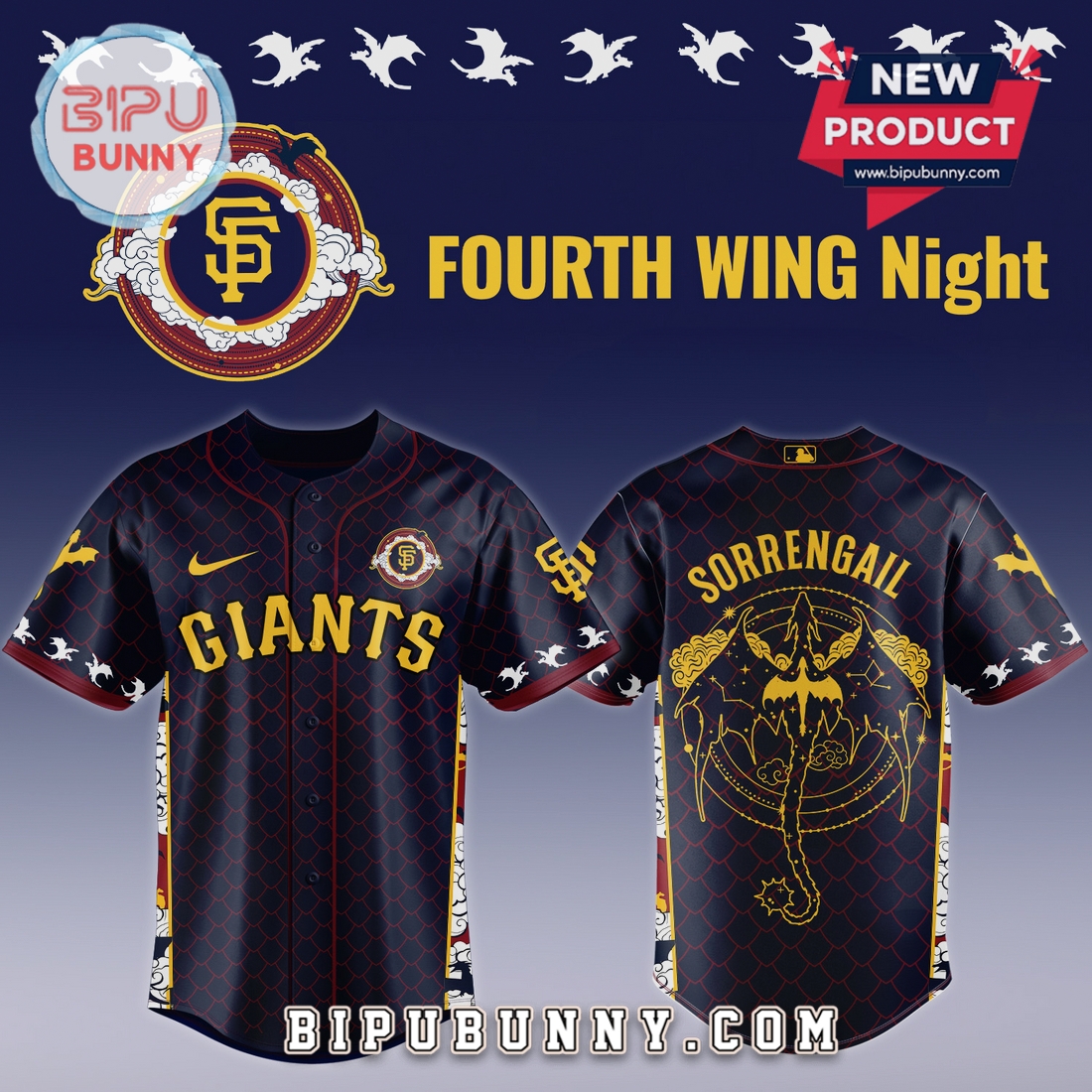 MLB Fourth Wing Baseball Jersey – All Teams Sorrengail Edition MLB Fourth Wing Baseball Jersey – All Teams Sorrengail Edition