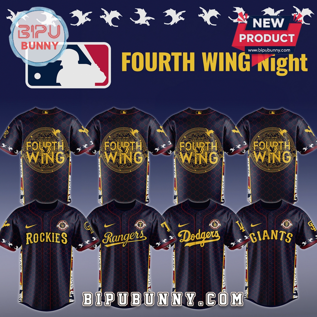 MLB Fourth Wing Baseball Jersey – Limited Edition Baseball Jersey MLB Fourth Wing Baseball Jersey – Limited Edition Baseball Jersey