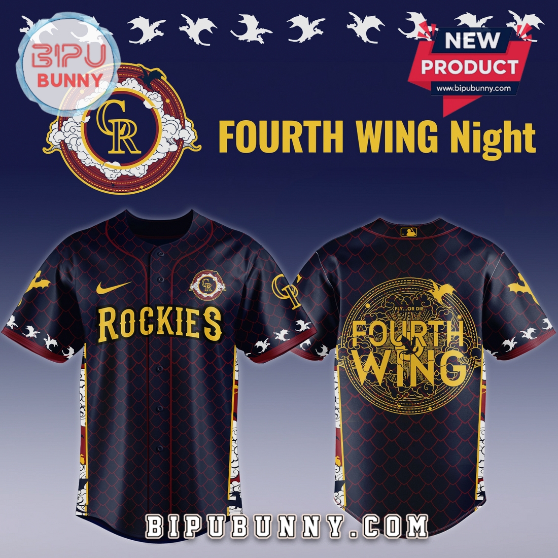 MLB Fourth Wing Baseball Jersey – Limited Edition Baseball Jersey MLB Fourth Wing Baseball Jersey – Limited Edition Baseball Jersey