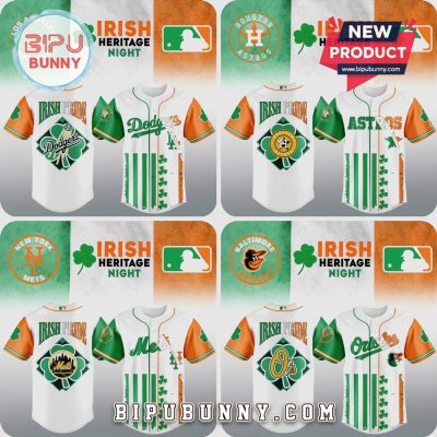 MLB Irish Heritage St. Patrick’s Day Edition Baseball Jersey