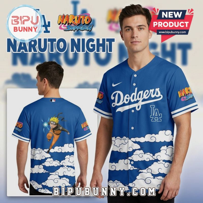 MLB Naruto Night Custom Name Baseball Jersey