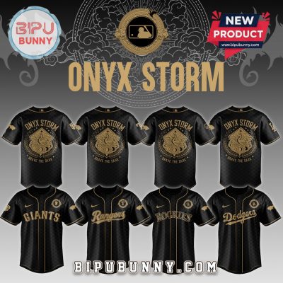 MLB Onyx Storm Team Inspired Baseball Jersey