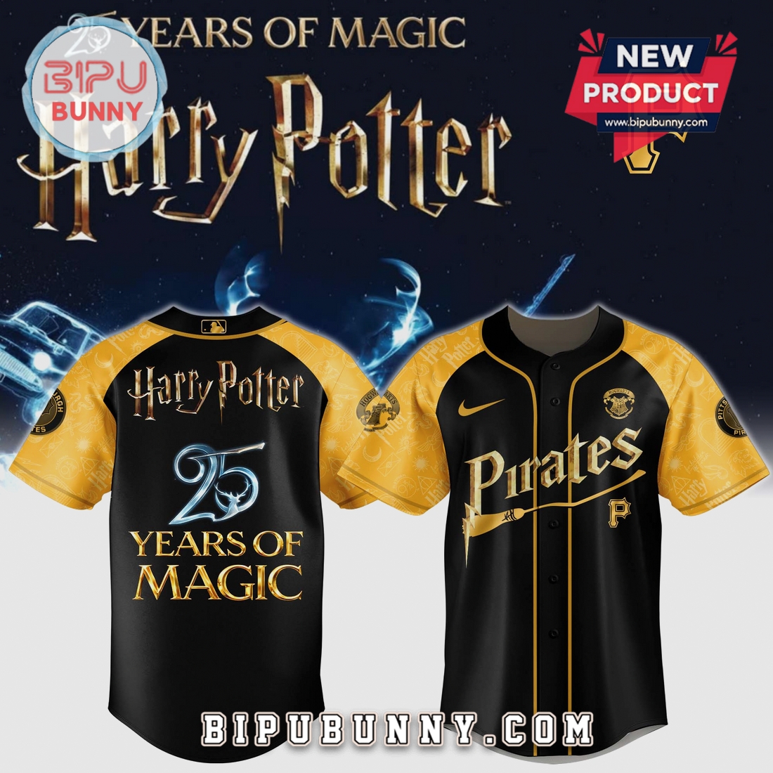 MLB x Harry Potter 25 Years of Magic Baseball Teams Game Night 2026 Jersey MLB x Harry Potter 25 Years of Magic Baseball Teams Game Night 2026 Jersey