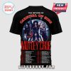 Black tee: Mötley Crüe Carnival of Sins tour dates. Retro rock style!