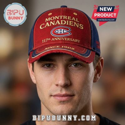 Montreal Canadiens 117th Anniversary Premium Hockey Team Cap