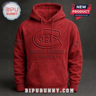 Montreal Canadiens 1909-2026 NHL Hockey Team Premium Pullover Hoodie