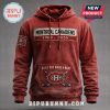 Red hoodie with 'Montreal Canadiens 1909-2026' text and a hockey logo design.!
