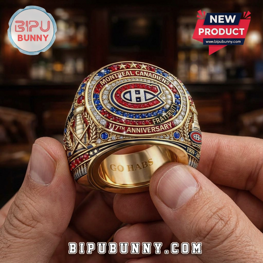 Montreal Canadiens Fraternity 1909-2026 Premium Collector’s Ring Montreal Canadiens Fraternity 1909-2026 Premium Collector’s Ring
