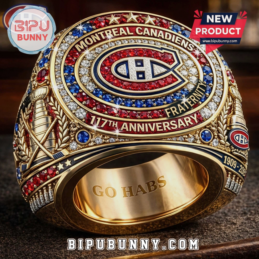 Montreal Canadiens Fraternity 1909-2026 Premium Collector’s Ring Montreal Canadiens Fraternity 1909-2026 Premium Collector’s Ring